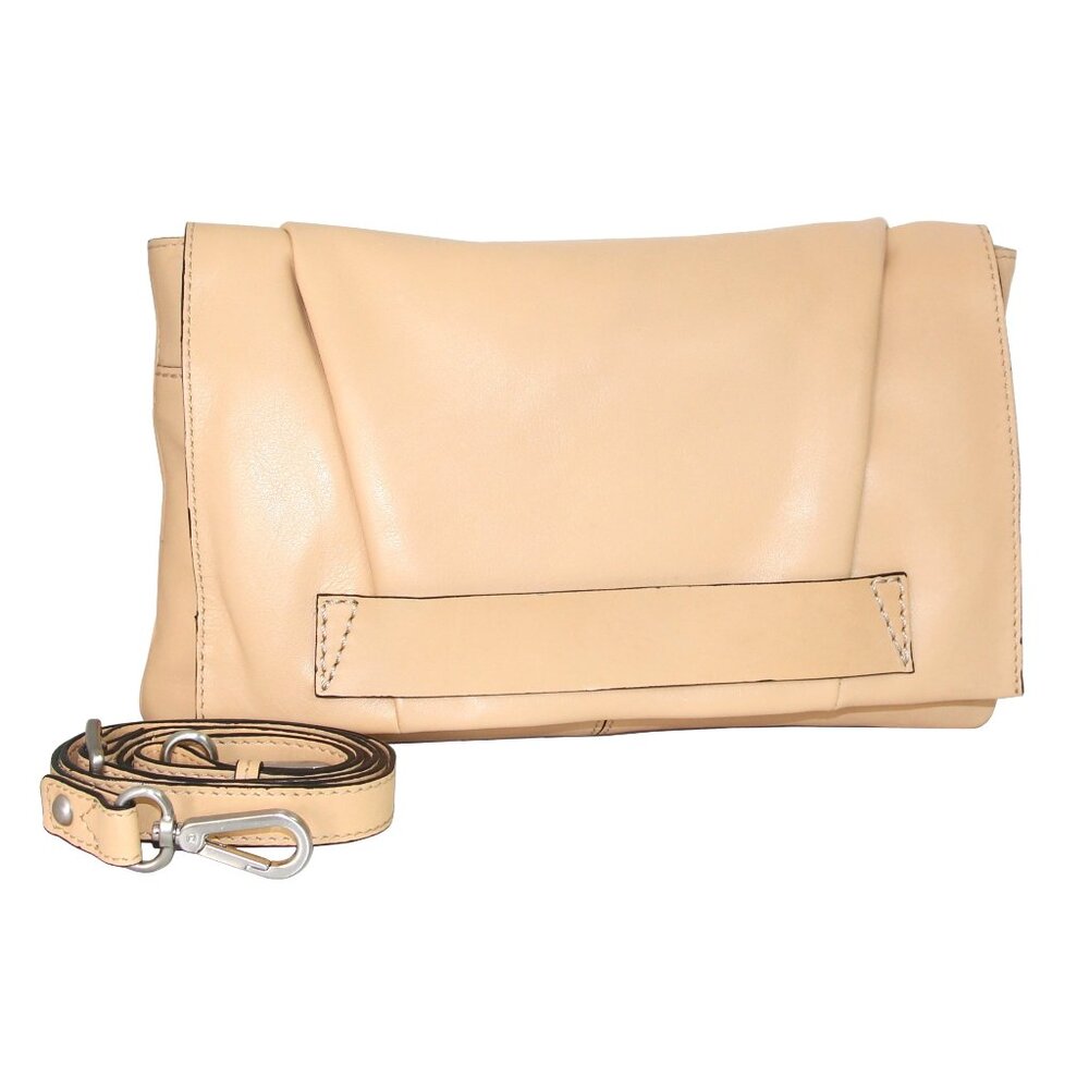 NWT-Nino Bossi Handbags Hippie Cross Body | Cream